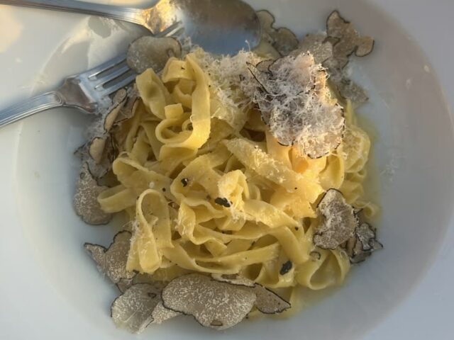 Tagliatelle z truflami